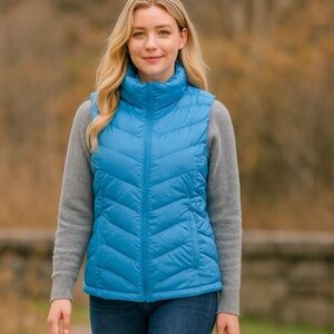 Lands End Women’s Large Down Puffer Vest